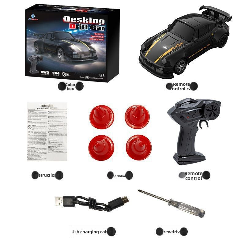 Mini RC Drift Racing Car with Remote